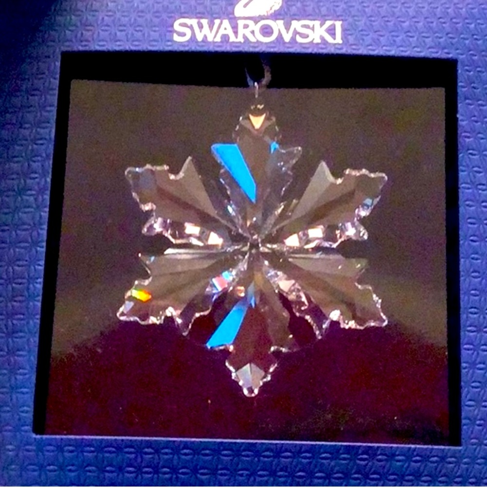 Swarovski Snowflake Christmas Ornament